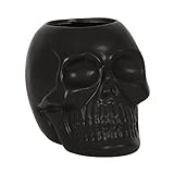 Something Different BadezimmerSet Black Skull Toothbrush Holder Mehrfarben