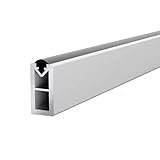 Kleiderstange Schrank Rohr Garderoben Stange 3 Mm Dicke, Robuste Kleiderstangen Zum Aufhängen Von Kleidung 80 90 100 110 120 130 140 150 160cm Länge, Abnehmbare Mehrzweck-Hängestange Aus Aluminium (C