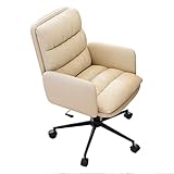 Ergonomischer Büroschreibtischstuhl, höhenverstellbarer Computerarbeitsstudiostuhl mit Rollen, drehbarer Desktop-Konferenzstuhl (A)
