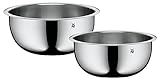 WMF Function Bowls Küchenschüssel-Set, 2-teilig, Ø 22 und 24 cm, Cromargan Edelstahl, multifunktional als Rührschüssel, Salatschüssel, Servierschüssel, stapelbar