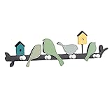 Kinder-Garderobe Mit Haken Wandmontage, Kinderzimmer-Installation Holz-Nagelhaken-Regal, Eingangsbereich Dekorative Garderobe Für Kleidung, Hüte, Handtücher Und Bademäntel ( Farbe : C , Size : 47.5m )