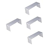 BESTonZON 4 Stück Hohler Tischläufer Boho-Tischdecke Boho-Kommode Minimalistischer Esstisch Banketttisch-Abdeckung Grauer Beistelltisch Grauer Beistelltisch Kommodenläufer