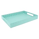 STOBOK 1 Stück Box Aufbewahrungsbox Schublade Organizer Tabletts Metall Schminktablett Küche Organizer Tablett Schminkschublade Büroschublade Kosmetik Aufbewahrungsbox Schreibwaren