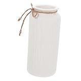 Garneck Keramikvase Im Vintage-Stil Heimdekoration Töpfe Für Pflanzen Hochzeitsdekorationen Für Tische Minimalistische Blumenvase Trockenblumenflasche Tischdekoration Vase