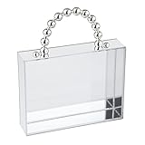 Gralara Acryl-Rosen-Blumenkastenständer, transparente Vitrine für Geschenk, Hochzeitsdekoration, getrocknete Blumen