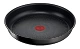 Tefal Ingenio Unlimited L7630632 Bratpfanne, 28 cm, stapelbar, platzsparend, antihaftbeschichtet, induktiv, schwarz