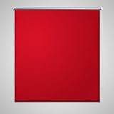 Verdunklungsrollo Verdunkelungsrollo, CIADAZ Roladenklemmen, Fenster Sichtschutz, Verdunklungsstoff, Darkening Blind, Thermo Rollo, Rollo 60x120 Rot