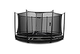 North Trampoline - Outdoor Trampolin - North Legend Low - 500cm - Oval - Black - Gartentrampoline XXL