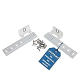 Lichtblau Universal Türmontage Set für Schlepptür Kühlschrank I passend für Liebherr 9086322, Miele 1878720, Bosch uvm. I Schlepptürscharnier für Einbaukühlschrank