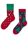 Dedoles lustige bunte Kindersocken Jungen & Mädchen aus Baumwolle, bequemer Sitz (as3, numeric, numeric_23, numeric_26, regular, Happy Strawberries)