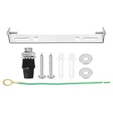 PATIKIL 2 Satz 125mm Deckenleuchte Platte Kit Pendelleuchte Beleuchtung Befestigung Halterung Hardware für Haus Büro Kronleuchter