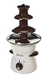 JUNG CAMRY CR4457 Schokobrunnen mit Schmelzfunktion 0,5 L, 3 Ebenen, 80W, Schokoladenbrunnen für Zuhause, Fließfunktion & Warmhaltefunktion, Schokofondue, Schokoladenfondue