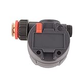 Naroote Automatischer Sprinkler mit -Fernbedienung, Stark Abdichtender -Bewässerungstimer mit G1 / 2- Bis G3 / 4-Adapter für die Bewässerung