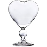 Herzförmige, klare Desktop-Glasvase, Blumenbehälter, Vase, Hydrokultur, Hochzeit, Heimdekoration, Glas-Desktop-Herz-Design, Blumenvase, Pflanzgefäß, Kleiner Aquarium-Pflanzgefäß