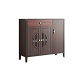 ENtele Schuhschrank Schuhschrank einfacher moderner Wohnzimmer-Foyer-Schrank mit großem Fassungsvermögen Aufbewahrungsschrank multifunktionaler Eingangsschrank Schuhregal (Size : 120x34x105cm)