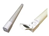 Electrobilsa Badleuchte mit Steckdose, 15 W, 4000 K, IP44, Weiß