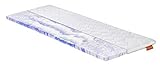 sleepling 194365 Gelschaum Topper | Gel Memory Foam Topper | orthopädische Matratzenauflage | für alle Matratzen und Betten | Made in EU | Ökotex | Waschbar 60 Grad | 90 x 200 x 6 cm, weiß