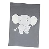 TOYANDONA Elefantendecke Leichte Kinderbettdecke Für Couch Plüschdecke Niedliche Flanelldecke Wildtierelefantendecke Kinderzimmerdecken Kinderdecke Strandmatte Babydecke Bürosofa
