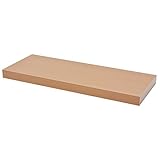 DURAline Wandregal, schwebend Buche, 38 x 60 x 23,5 cm