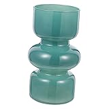BUGUUYO Glasvase Klare Vase Für Blumen Vintage- Bunte Vase Trendige Vase Blumenflasche Glühbirne Glasvase Glas Dekorative Vase Glasvase Für Heimdekoration