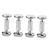 Homoyoyo 4 Stück Anti-Kollisions-Stabilisator Nachttisch-Fixierer Loveseats Verstellbare Bettrahmen Schrankstoßstangen Kopfteil-Fixierer Twin-Size-Bettrahmen Verstellbares Kopfteil