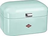 WESCO 235 101 Single Grandy Brotkasten mint, Edelstahl, 22 x 26,8 x 17,5cm