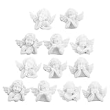 MILISTEN 30Pcs Engel Charms Kleine Cherub Engel Miniaturen Harz Flatback Verzierungen Engel Figur DIY Schmuck Telefon Shell Herstellung Material (Mixed Stil)