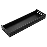 FESTAS Einlagiger Aufbewahrungshalter Toilettenartikel Regal Regale Tabletts Schminktische Lagerregale Badezimmerregale Küche Multifunktionaler Organizer Raum Aluminium (Size : 40cm)