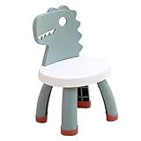 CRAFTHROU Kinderstuhl Hocker Stuhl Grüne Stühle Nicht-Haushaltshocker Babygrüne Bodenmatte PVC-Stühle Für Kinder