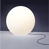 Adviti LUNA Kugellampe 1xE27 IP44 Weiß Keine Glühbirne enthalten (Ø 300)