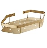 MOBAAK Duschablage Wandmontiertes Dusch-Caddy-Regal, Schneller Abfluss, Dusch-Organizer, Aufbewahrung Für Badezimmer, Küche, Wohnheim Duschregal (Color : A, Size : 1pcs)