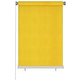 Home Furniture Outdoor Rollo 100x140 cm gelb HDPE