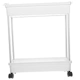 Alipis 1-Teiliges Regal Schmaler Aufbewahrungswagen Eckregale Bodenregal Badewannenregal Abnehmbarer Rollorganisator Mehrschichtiges Lagerregal Lagerregal Für Zuhause
