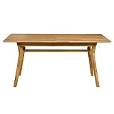 Nordic Story Esstisch Harold (eckig) • Holztisch aus Massivholz (Eiche) • Tisch für Küche, Esszimmer & Wohnzimmer • Eiche Natur • Tisch (170-210 x 90 x 75 cm) • 6-10 Personen