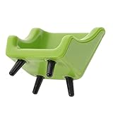 TOYANDONA Mini-Schlafzimmer-Zubehör Möbelmodell Spielzeug Winzige Couch-Modelle Feengarten-Ornament Mini-Puppenhaus Vintage-Sofa Vintage-Spielzeug Winziges -Sofa