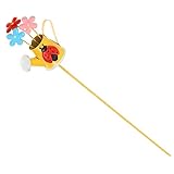 SEWACC Blumenhalter Aus Metall Blumen Pflanzen Gießkanne Für Den Außenbereich Gießkanne Für Innenblumen Gartenschilder Metallgießkanne Für Blumen Im Freien Gartenpfähle