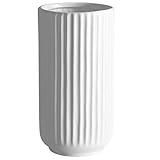 Keramik Blumenvase, Nordische Minimalistische Moderne Dekorative Vase Säulenvase Blumenarrangement Dekoration Ornamente für Home Office Dekor, Geschenk für Hochzeit, Einweihungsparty