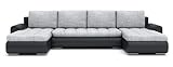 Sofini Wohnlandschaft Tokio III mit Schlaffunktion! Best ECKSOFA! Wohnlandschaft mit Bettkästen! (Lawa 9+ Soft 11)