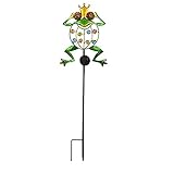 YIUPEDRFG LED Frosch Solar Licht Garten Dekoration Beleuchtung Kupfer Draht Hohl Metall Dekor Ornament Wasserdichte Eisen Lampe Im Freien