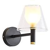 speesy Nachttisch-Lese-Minimalist-Wandlampe. Schlafzimmer kreative E27 Wandleuchte aus klarem Glas. Inneneinrichtung, stilvolle Wandleuchte, für die Lagerung, den Kamin, das Esszimmer