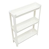 Zerodeko 1 Stück Fugenregal Waschbeckenregal Schuhregal Badezimmerregal Organizer Arbeitsplatten-Stehregal Küchenregal Kosmetikregal Eckregal Badezimmer-Eckregalrahmen