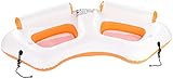 infactory Wassersessel: Aufblasbares 2-Personen-Wassersofa mit Becherhaltern (Wassercouch)