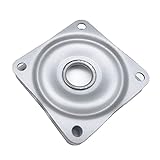 Robuste Kugellager-Drehplatte, quadratisch, drehbare Lagerplatte, Drehteller-Basis, Hardware, einfach zu installieren