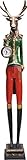 Kare 32093 Tischuhr, Hirsch, 72x14x12,5cm