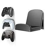 Cozycase Universale Controller Wandhalterung - Selbstklebende Controller Halter Halterung Wand für PS4/PS5/Xbox/Switch, Controller Ständer Wall Mount für Controller und Kopfhörer (Schwarz)