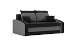 Sofini Sofa Hewlet mit Schlaffunktion! Best Schlafsofa! 2- Sitzer Sofa! Best! (Haiti 17+ Haiti 14), Breite: 152cm, Tiefe: 90 cm, Höhe: 72 cm