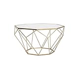 Nordischer Couchtisch, Runder Glas-beistelltisch, Sofatische Mit Metallrahmen In Schwarz/weiß/gold, Niedriger Teetisch Für Wohnzimmer, Schlafzimmer Und Büro, 56 X 56 X 4(Size:56*56*40cm,Color:Gold)