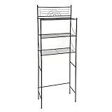 HASMI Ablage Über Der Toilette, Toilettenregal Standregale, Stabile, Freistehende Toilettenregale, Platzsparend, für Wäsche, Badezimmer