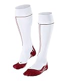 FALKE Herren Laufsocken Energizing M KH Funktionsgarn mit Kompression 1 Paar, Weiß (White 2008) - Wadenumfang W3, 43-46