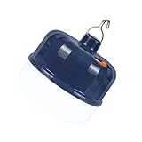 CLISPEED 1 Set Notfall-Glühbirne Led-Laterne Tragbare Glühbirne Batterielampen Camping-Zeltlicht Nachtmarkt-Licht Tragbare Led-Zeltlaterne Wiederaufladbar Notfalllampe Led-Lampe